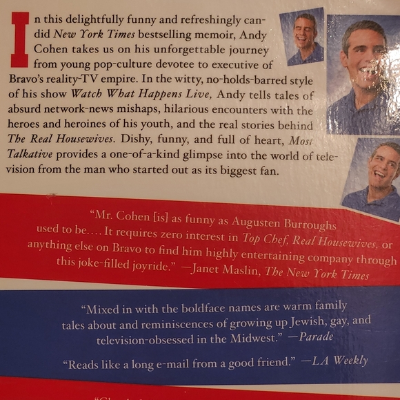 Most Talkative: Stories From The Front Lines Of Pop Culture by Andy Cohen - Picture 5 of 6